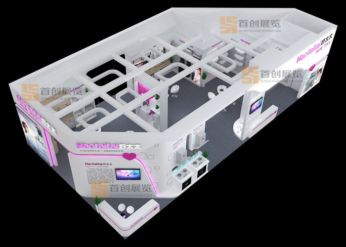 好太太 電子家電展覽設(shè)計(jì)(圖3)